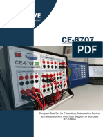 Since 1984: Compact Test Set For Protection, Automation, Control IEC-61850 and Measurement With Total Support To Standard