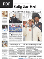 The Daily Tar Heel for January 18, 2011