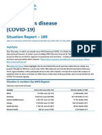 Who Covid-19 Situation Report For July 27, 2020