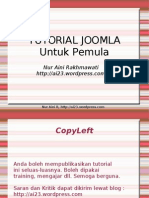 Tutorial Joomla Untuk Pemula