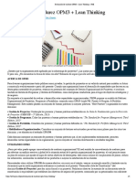 Evaluación de Madurez OPM3 + Lean Thinking - PMI