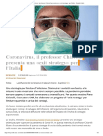 Coronavirus, il professor Chiarelli presenta una «exit strategy» per l'Italia - Sputnik Italia.pdf