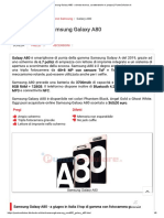 Samsung Galaxy A80 - scheda tecnica, caratteristiche e prezzo _ PuntoCellulare.it