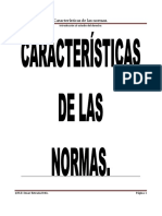 Caracterc3adsticas de Las Normas