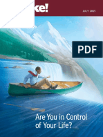 Are You in Control of Your Life?: JULY2015