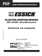 Download Essick Mortar Mixers by gannett01 SN47061296 doc pdf