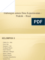 Hubungan Antara Ilmu Keperawatan-Praktik-Riset