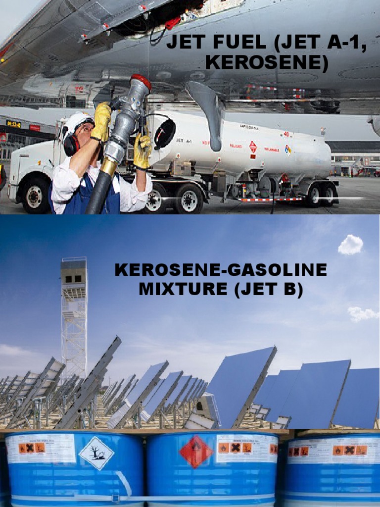 Aviation fuels Jet A1, kerosene, Jet B, Avgas, biokerosene PDF