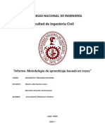 Metodología de Aprendizaje Basado en Casos - Geografía y Realidad Nacional