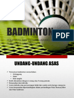 CARA BERMAIN BADMINTON SECARA SAH DAN UNDANG-UNDANG ASASNYA