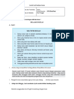 A. Soal I: Kerjakan Soal - Soal Di Bawah Ini Dengan Teliti Dan Benar !