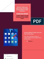 PANDUAN MURID - Instalasi Aplikasi Google Classroom Pada Telefon Pintar PDF