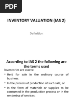 Inventory Valuation (Ias 2)