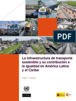 La Infraestructura de Transporte Sostenible y Su Contribución A La Igualdad en América Latina y El Caribe