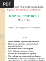 Regression Analysis 1 2020