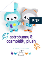 Astrobunny & Cosmokitty Plush: A Sewing Pattern by