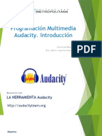 Audacity. Introducción
