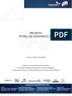 Projeto - Túnel de Desinfecção (Guaraves Alimentos)