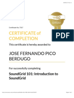 My Certification - Waves
