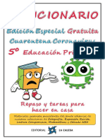 SOLUCIONARIO Coronavirus 5 Primaria