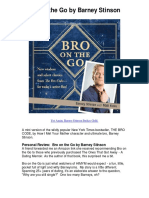Bro On The Go by Barney Stinson Kindle Book 5 Star Review PDF