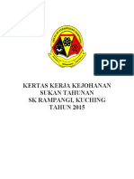 Kertas Kerja Kejohanan Sukan Balapan Dan Padang Kali Ke