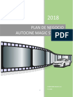 2018 - Plan de Negocio - Autocinema PDF