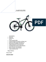 Bicicleta Jafi Elite