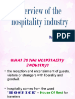 What is the Hospitality Industry