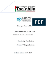 Informe Paneles Fotovoltaicos Autonomos