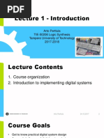 Lecture 1 - Introduction