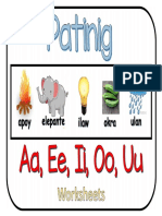 Patinig (Vowels)