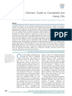 Clinicians ' Guide To Cannabidiol and Hemp Oils: Harrison J. Vandolah, Ba Brent A. Bauer, MD and Karen F. Mauck, MD