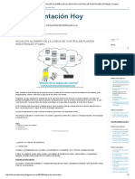 Instrumentación Hoy_ INICIACIÓN AL DISEÑO DE LA LÓGICA DE CONTROL EN PLANTAS INDUSTRIALES (1ª parte)