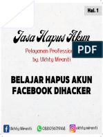 Belajar Hapus Akun FB Dihacker