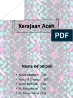 Presentasi Kerajaan Aceh MES2