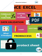 Adv Excel Lab PDF