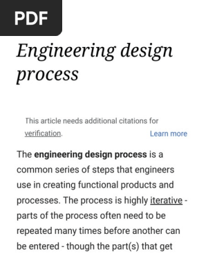 Engineering design process - Wikipedia