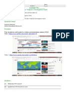 Activity No. - : The Students Will Watch A Video Presentation About ITCZ