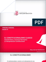 El Constitucionalismo Clásico PDF