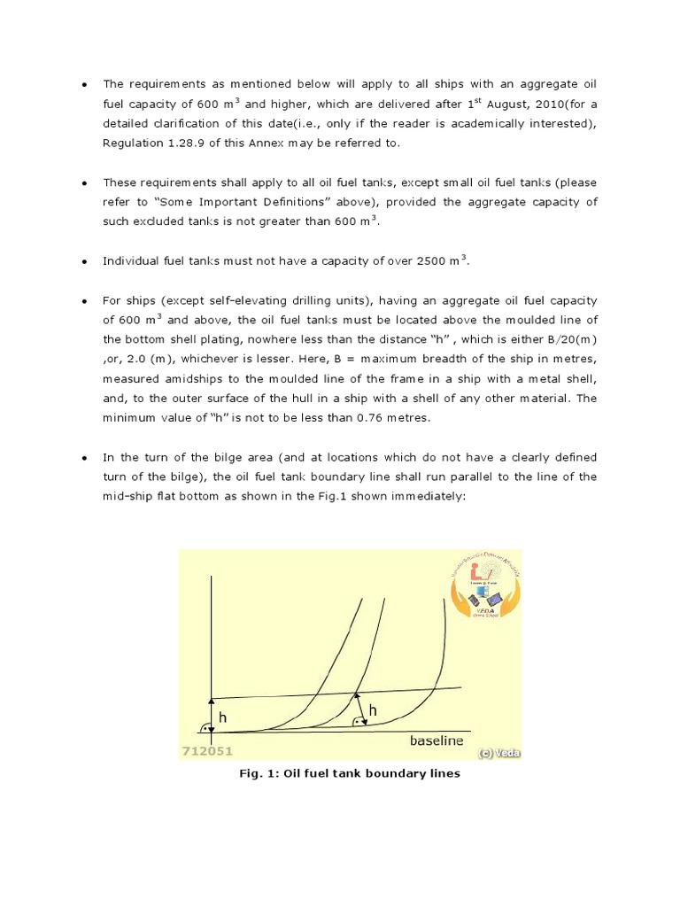 Fuel Oil Tank Protection | PDF | Ships | Fuel Oil