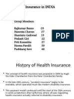 Health Insurance in INDIA