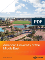American University of The Middle East: Enhanced Access Control Brings Operational Benefits - Case Study