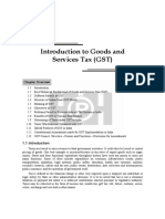 1 Introduction To Goods and Services Tax (GST) : Chapter Overview