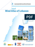 The National: Wind Atlas of Lebanon