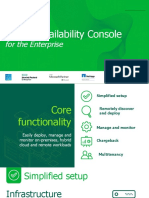 Veeam Availability Console: For The Enterprise