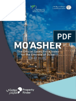 Mo'Asher: The Official Sales Price Index For The Emirate of Dubai MAY 2020