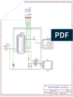 Table Tennis Scoreboard Control Box Circuit Diagram