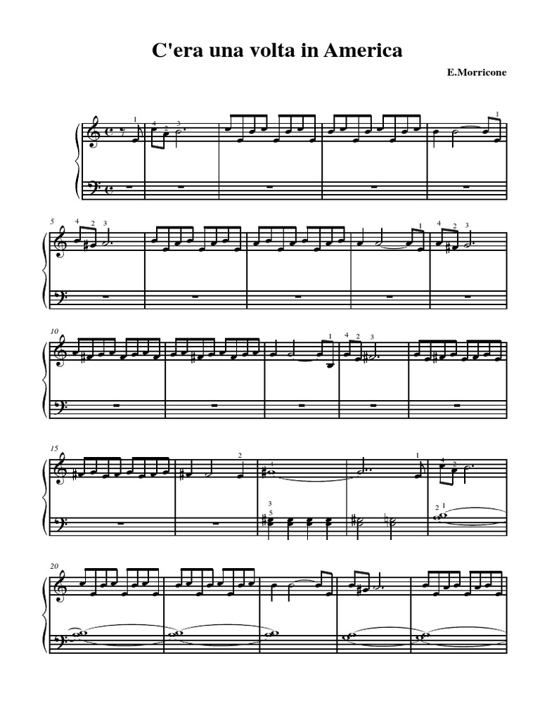 Morricone C Era Una Volta In America