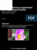 MAST: A Memory-Augmented Self-Supervised Tracker: Zihang Lai, Erika Lu, Weidi Xie VGG, University of Oxford